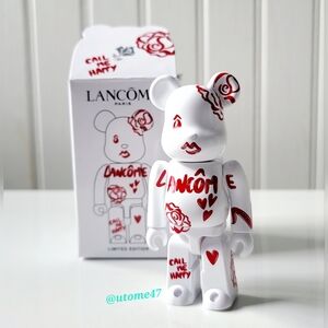 Medicom Bearbrick x Lancome Paris Be@rbrick Lancôme mini CALL ME HAPPY Bear